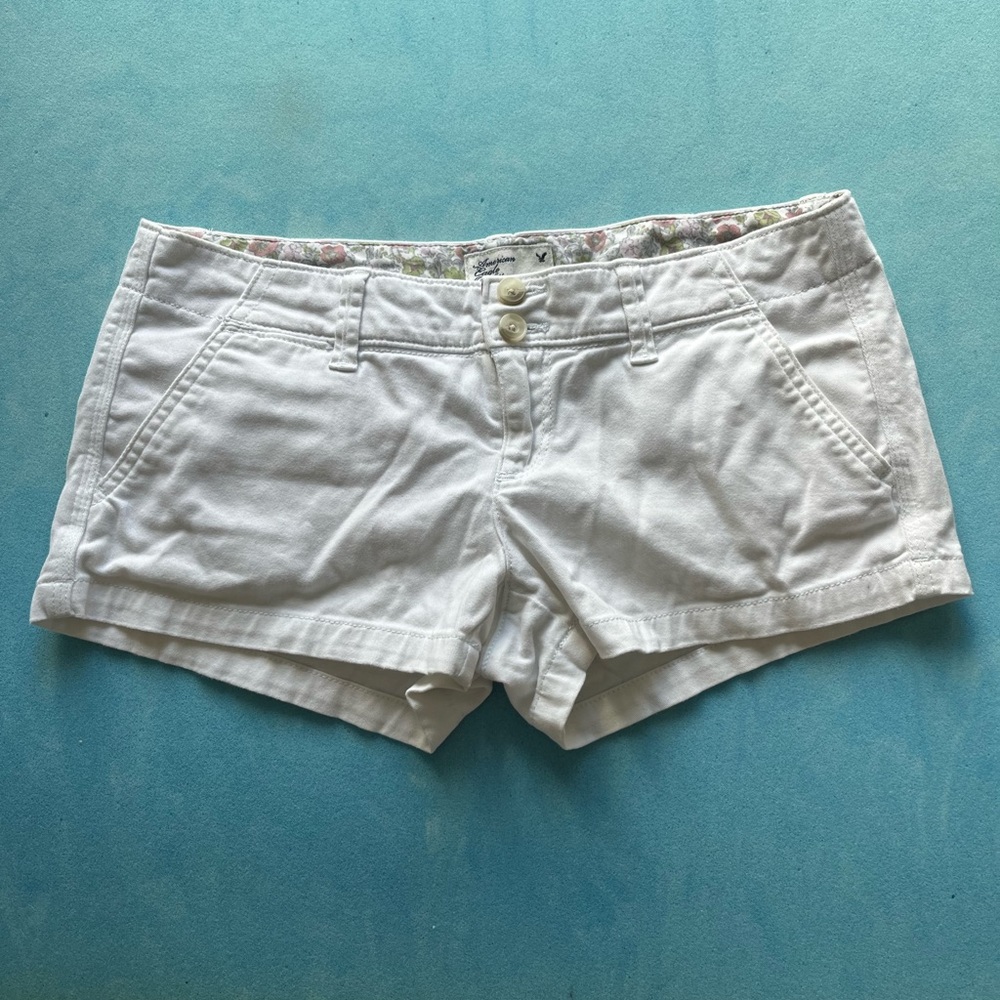 Low waisted mini shorts